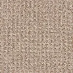 Beige textured loop carpet close-up